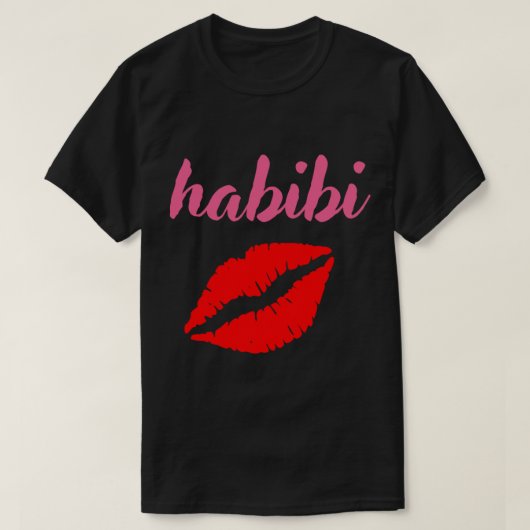 habibi habibi habibi habibi habibi habibi habibi h T-Shirt (Design vorne)
