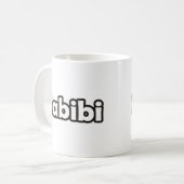 Habibi Kaffeetasse (Vorderseite Links)