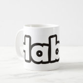 Habibi Kaffeetasse (Vorderseite Links)