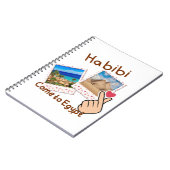 Habibi Komm nach Ägypten Notizblock (Linke Seite)