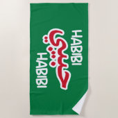 Habibi Strandtuch (Vorderseite)