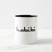 habibi zweifarbige tasse (Mittel)