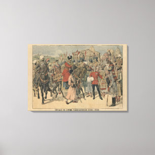 Habibullah Kahn Emir von Afghanistan Leinwanddruck