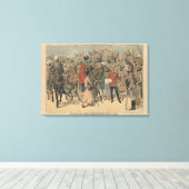 Habibullah Kahn Emir von Afghanistan Leinwanddruck (Insitu (Holzboden))