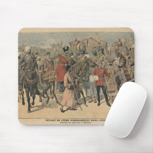 Habibullah Kahn Emir von Afghanistan Mousepad (Mit Mouse)