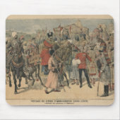 Habibullah Kahn Emir von Afghanistan Mousepad (Vorne)