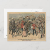 Habibullah Kahn Emir von Afghanistan Postkarte (Vorne/Hinten)