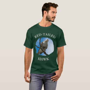 Habicht auf der Jagd Herren Basic Dunkles T-Shirt