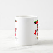 Habicht Cartoon Kaffeetasse (Mittel)