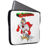 Habicht Cartoon Laptopschutzhülle (Vorne Rechts)