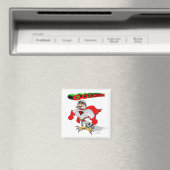 Habicht Cartoon Magnet (In Situ (Geschirrspüler))