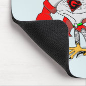 Habicht Cartoon Mousepad (Ecke)