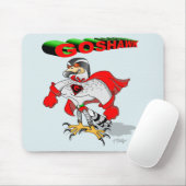 Habicht Cartoon Mousepad (Mit Mouse)