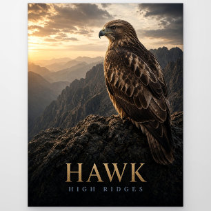 Habicht Hohe Kämme Wildtier TIER Postkarte