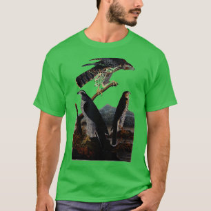 Habicht Raubvögel Falke Luft Raubtiere vintage  T-Shirt