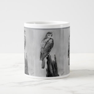 Habicht, Raubvogel Kaffeetasse Jumbo-Tasse