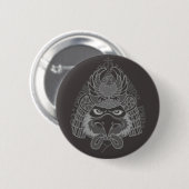 Habicht Samurai Button (Vorne & Hinten)