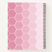 Habit Tracker Blush Pink Notizblock (Rückseite)