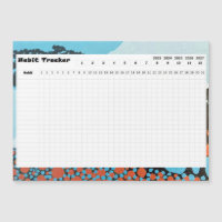 Habit Tracker Monterey Cypress