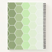 Habit Tracker Sage Green Notizblock (Rückseite)