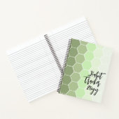 Habit Tracker Sage Green Notizblock (Innenseite)