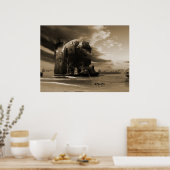 Habitat für die Menschheit Poster (Küche)