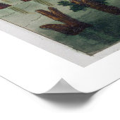 Habitations of the Papu Stamm, Rawak, Platte 22 fü Poster (Ecke)