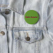 "Hablo Espanol" Knopf Button (Beispiel)