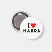 Habra Indien Magnet (Vorderseite/Rückseite)