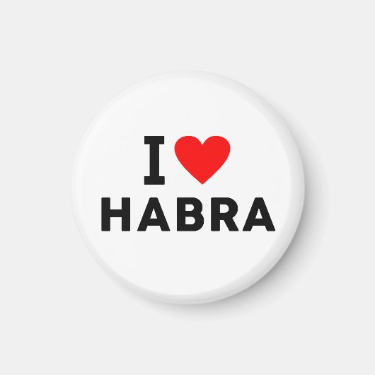 Habra Indien Magnet (Vorne)