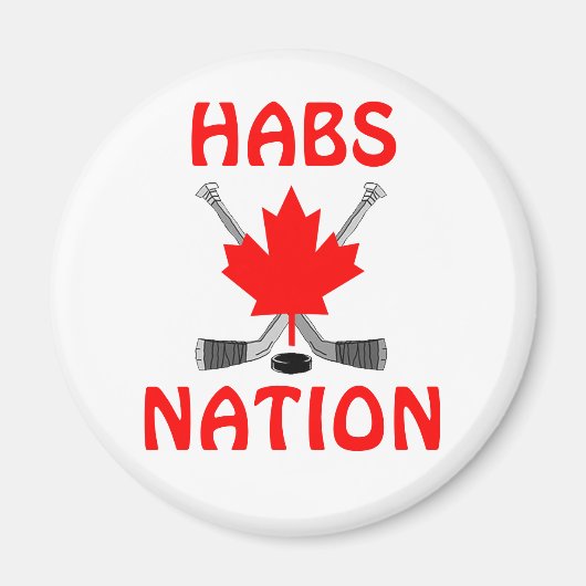 HABS NATION MAGNET (Vorne)