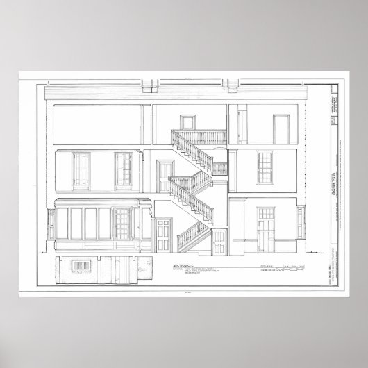HABS-Querschnitt I Poster (Vorne)