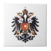 Habsburger Doppeladler-Erbe-Kachel Fliese (Vorderseite)