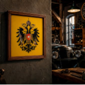 Habsburger Doppeladler-Erbe-Kachel Fliese