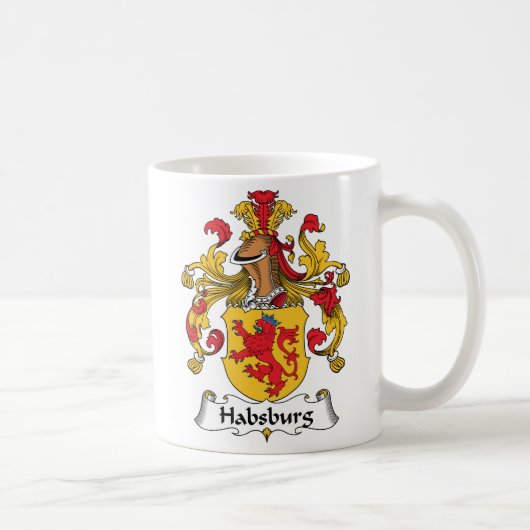 Habsburger-Familienwappen Kaffeetasse (Rechts)