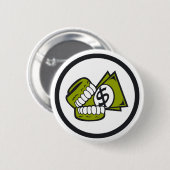 Habsucht Button (Vorne & Hinten)