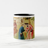 Habsucht Zweifarbige Tasse (Mittel)