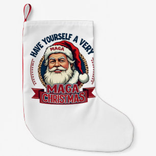 Habt ein sehr Maga Weihnachten Trump Gewonnen Kleiner Weihnachtsstrumpf