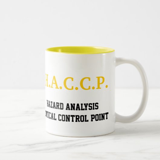 HACCP TASSE Gelb (Rechts)