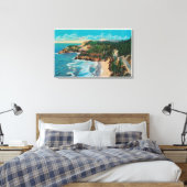 Hacenta Head Lighthouse und Cape PerpetuaCoast Leinwanddruck (Insitu (Schlafzimmer))