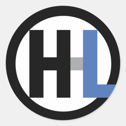 Hachi-Life-Aufkleber Runder Aufkleber (Vorderseite)