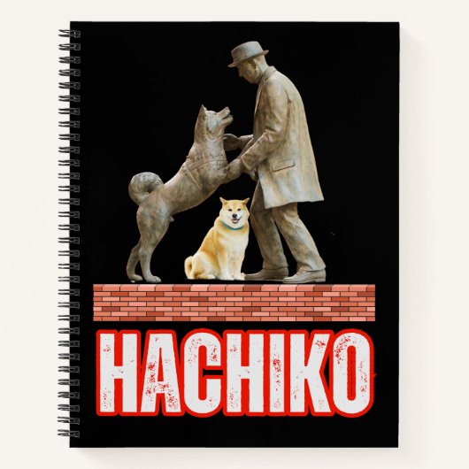 HACHIKO NOTIZBLOCK (Vorderseite)