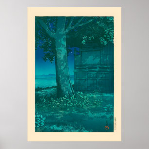 Hachirogata Lagoon Akita von Kawase Hasui Poster