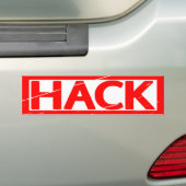 Hack-Briefmarke Autoaufkleber (Auf Auto)