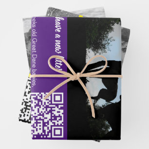 Hack die Verpackung: Welpen-Verkaufsförderung Geschenkpapier Set