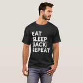 Hack Hacker Hacking T-Shirt (Vorne ganz)