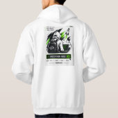 Hackathon-Modus An Hoodie – Hack Bau Wiederhole Pr (Rückseite)