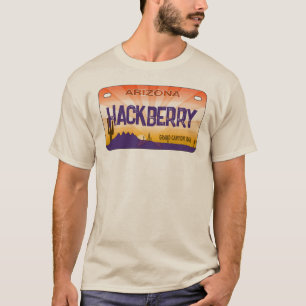 Hackberry Arizona Flag Nummernschild Shirt