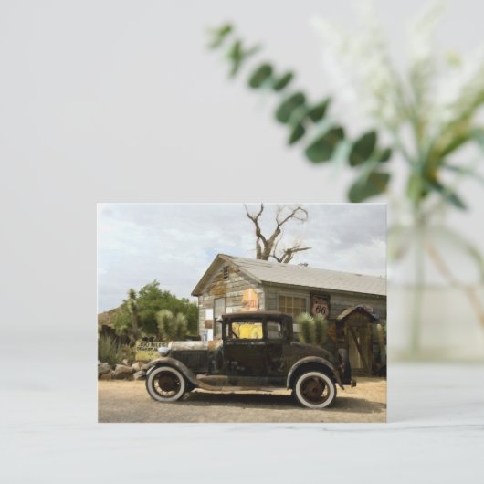 Hackberry General Store Route 66 Postkarte (Stehend Vorderseite)