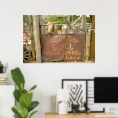 Hackberry General Store, Route 66 Print Poster (Heimbüro)